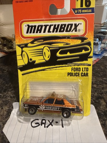 Matchbox ford ltd police - #16,