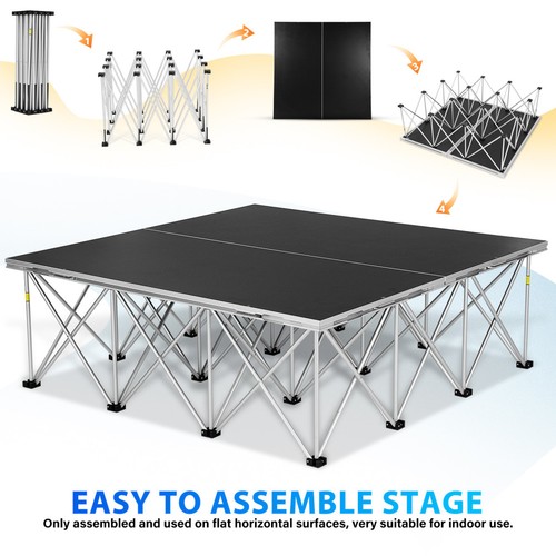 4x4ft folding portable stage - 4x4ft,