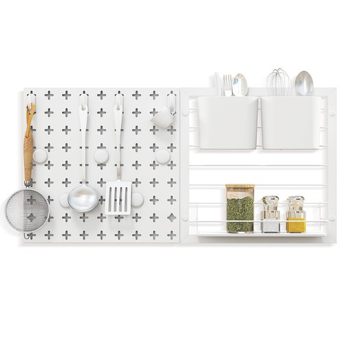 Pegboard combination wall - pegboard,