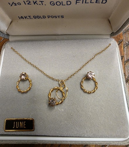 Vintage 12k gf necklace - 12k,