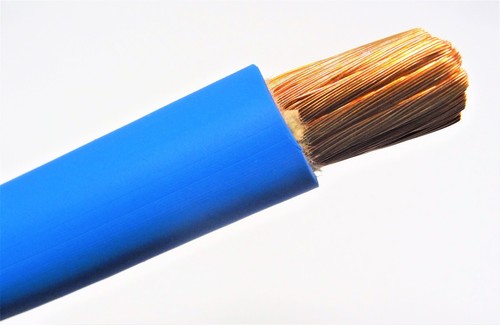 Welding battery cable blue - welding,