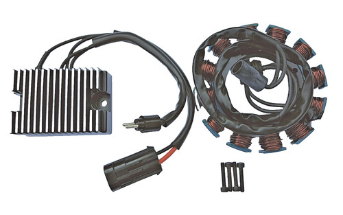 Voltage regulator stator for - voltage,