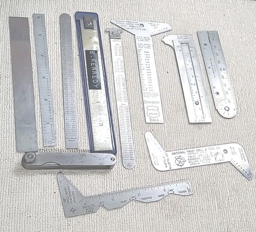 Machinist tools lot - lot, starrett