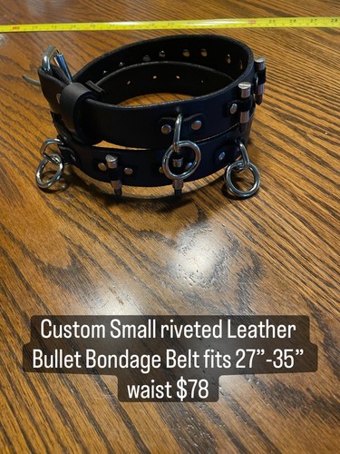 Small ring leather bullet - o,