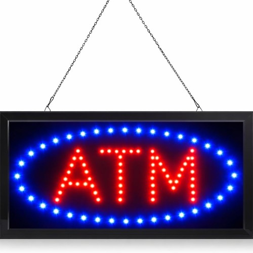 Led neon atm open sign - neon,