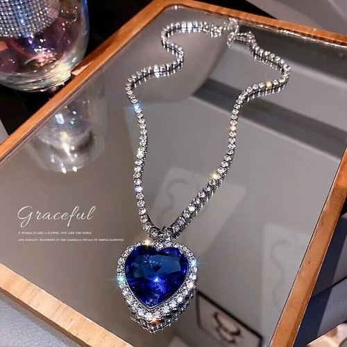 Titanic necklace heart - necklace, of