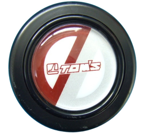 Toyota tom horn button red - toyota, tom's