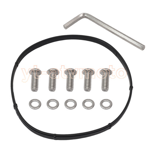 Clutch derby cover - cover, screws