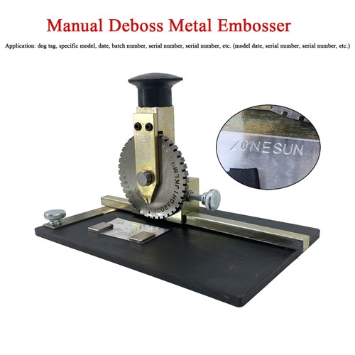 Manual embossing machine dog - embossing,