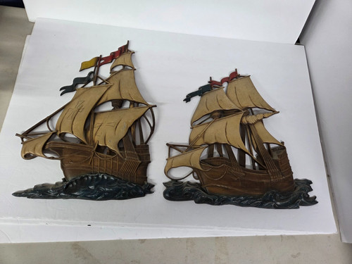 Vintage sexton metal ships - sexton,