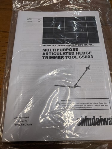 Shindaiwa multipurpose - shindaiwa,