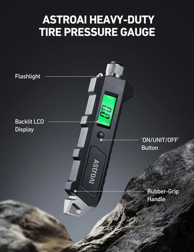 Digital tire pressure gauge - digital,