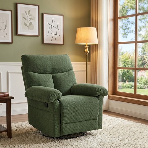 Modern swivel rocker recliner - swivel,