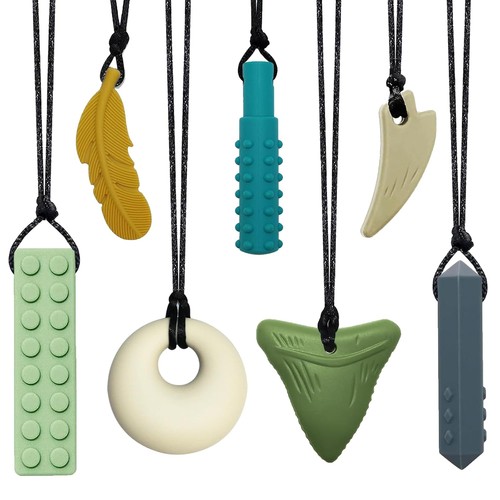 Chew necklaces for sensory - necklaces,