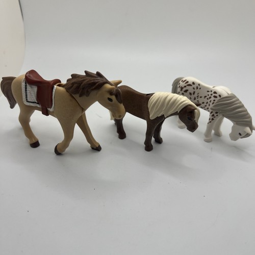 Vintage playmobile horses - playmobile,