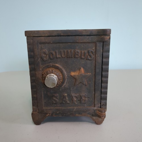 Antique columbus safe - antique,