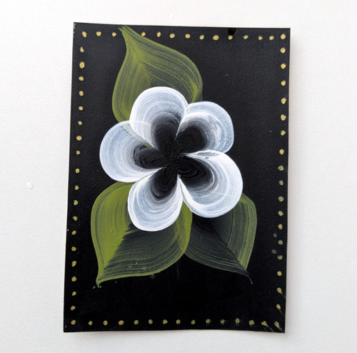 Aceo atc mixed media - aceo,