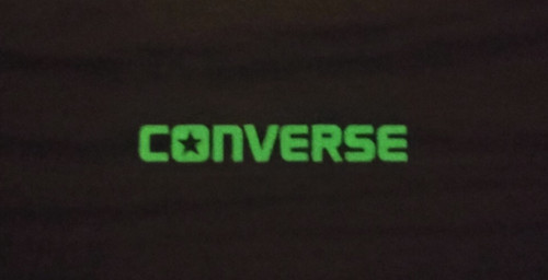 Glow the dark - in, converse