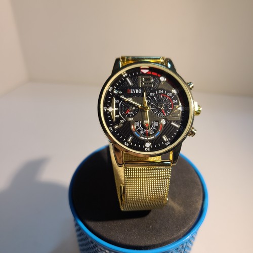 Deyros men calendar quartz - calendar,