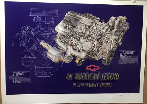 Corvette 1992 lt1 - 1992, engine