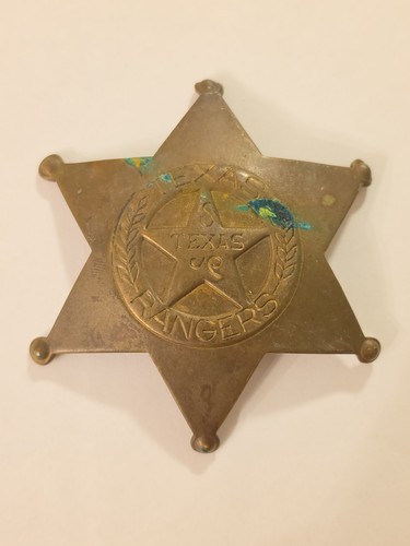Texas ranger novelty badge pin - texas,