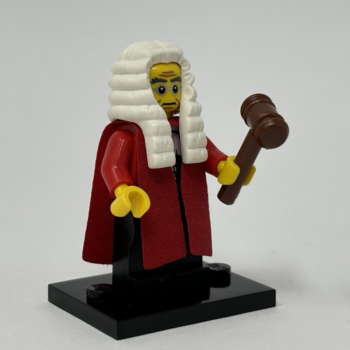 Lego judge minifigure - judge,