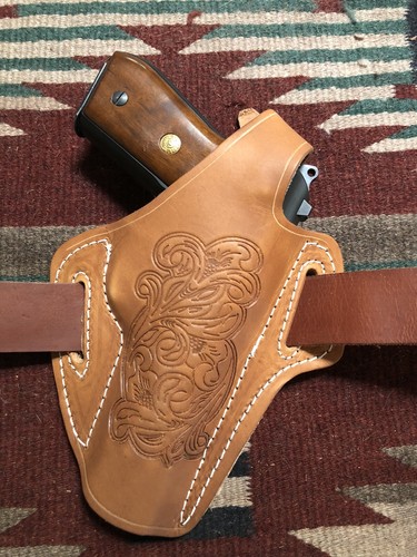 Leather thumb break pancake - thumb,