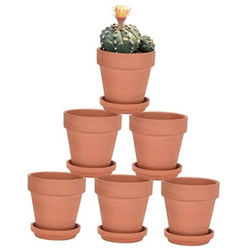 Terra cotta pots - saucer,