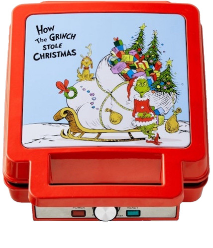 Williams sonoma grinch waffle - grinch,