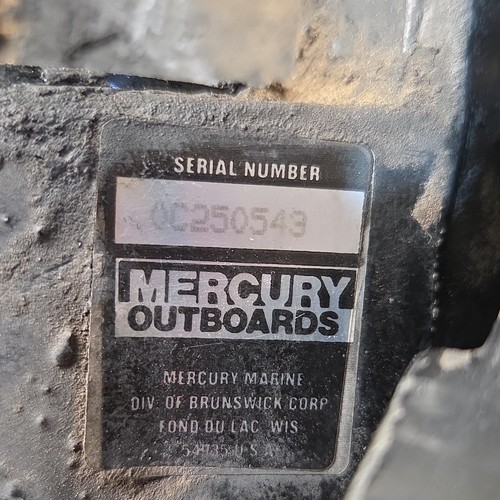 Mercury 9hp transom mount - mercury,