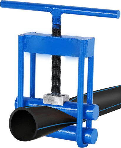 Gas pipe squeeze off tool - pipe, squeeze-off