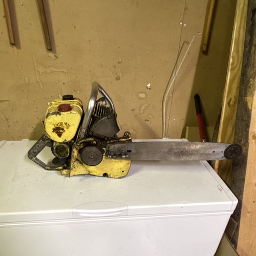 Clinton vintage chainsaw - clinton,