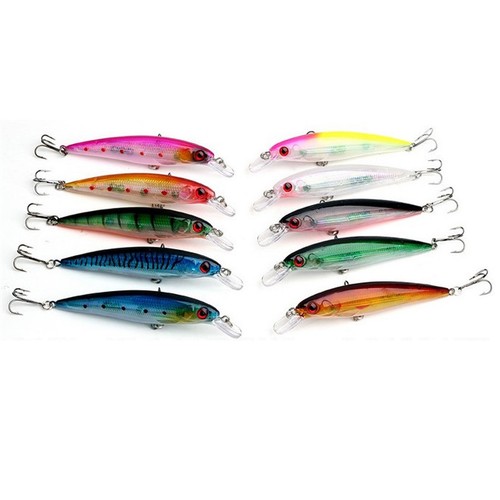 Lot 10pcs kinds fishing - of,