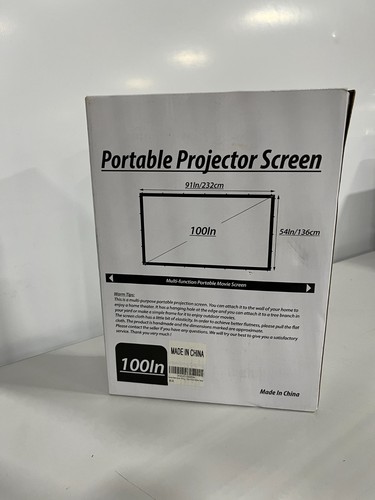 Portable projector screen - screen, 90