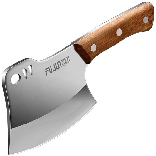 Meat bone cleaver knife - knife, for
