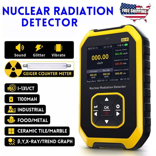 Nuclear radiation detector - nuclear, gm