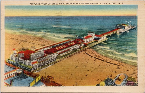 Atlantic city airplane view - city,