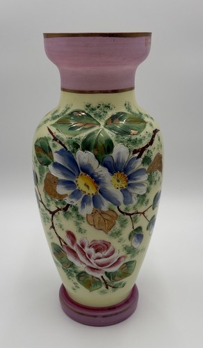Antique bristol glass - antique, hand
