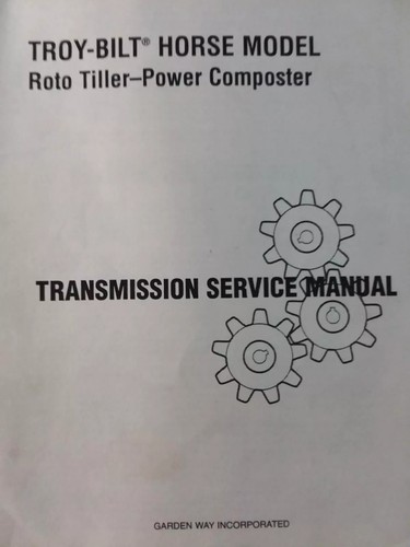 Troy bilt horse - roto, tiller