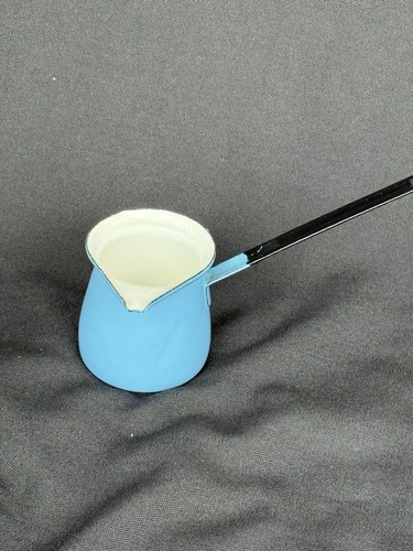 Enamelware turkish coffee pot - turkish,