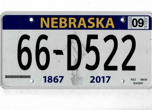 Expired nebraska 2018 license - 2018,