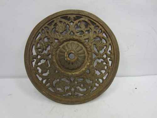 Vintage cast iron floor - cast,
