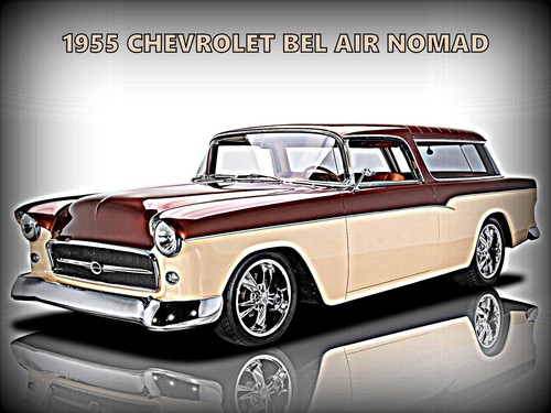 1955 chevrolet bel air nomad - 1955,