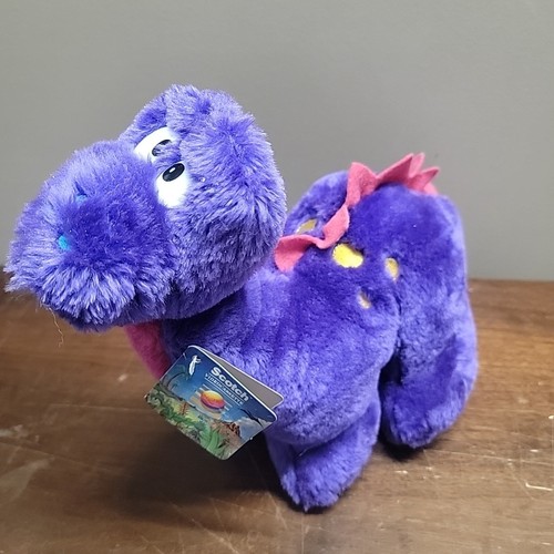 Vintage dinosaur plush - dinosaur, scotch