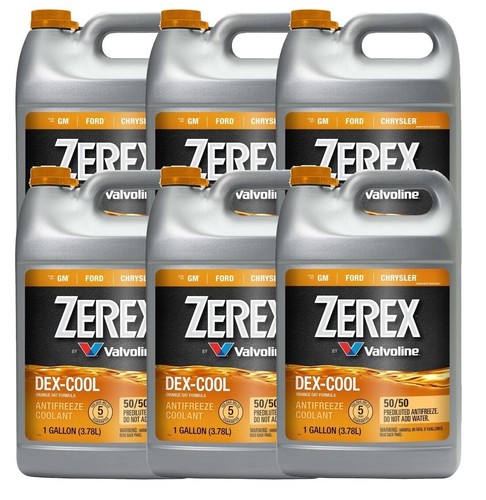 Zerex gallons coolant - zerex, 6