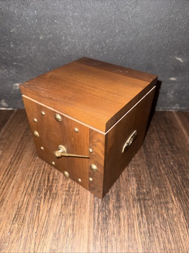 Vintage walnut and brass - vintage,