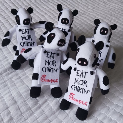 Chick fil cow stuffed plush - cow,