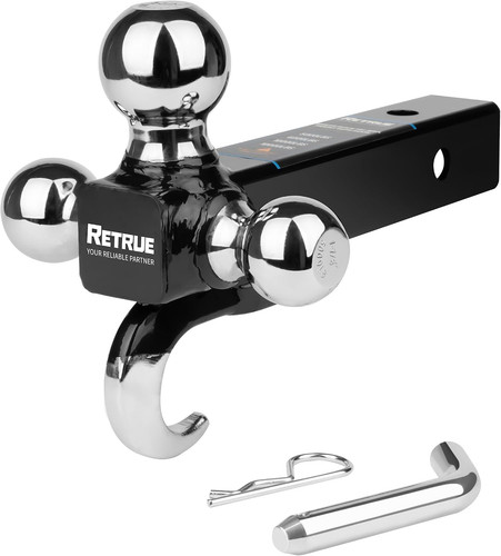 Way trailer hitch with tri - way,