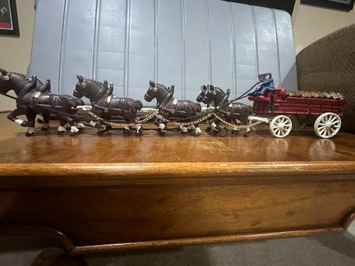 Vintage cast iron horse - vintage, drawn
