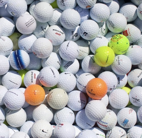 Golf balls lightly used - golf, balls(25)-